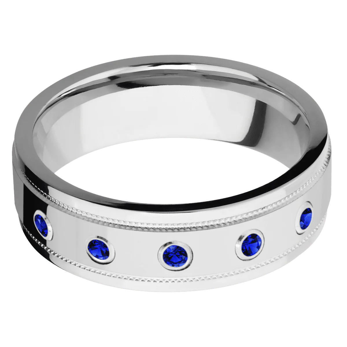 14K White Gold + Polish , Polish Finish - Image 3