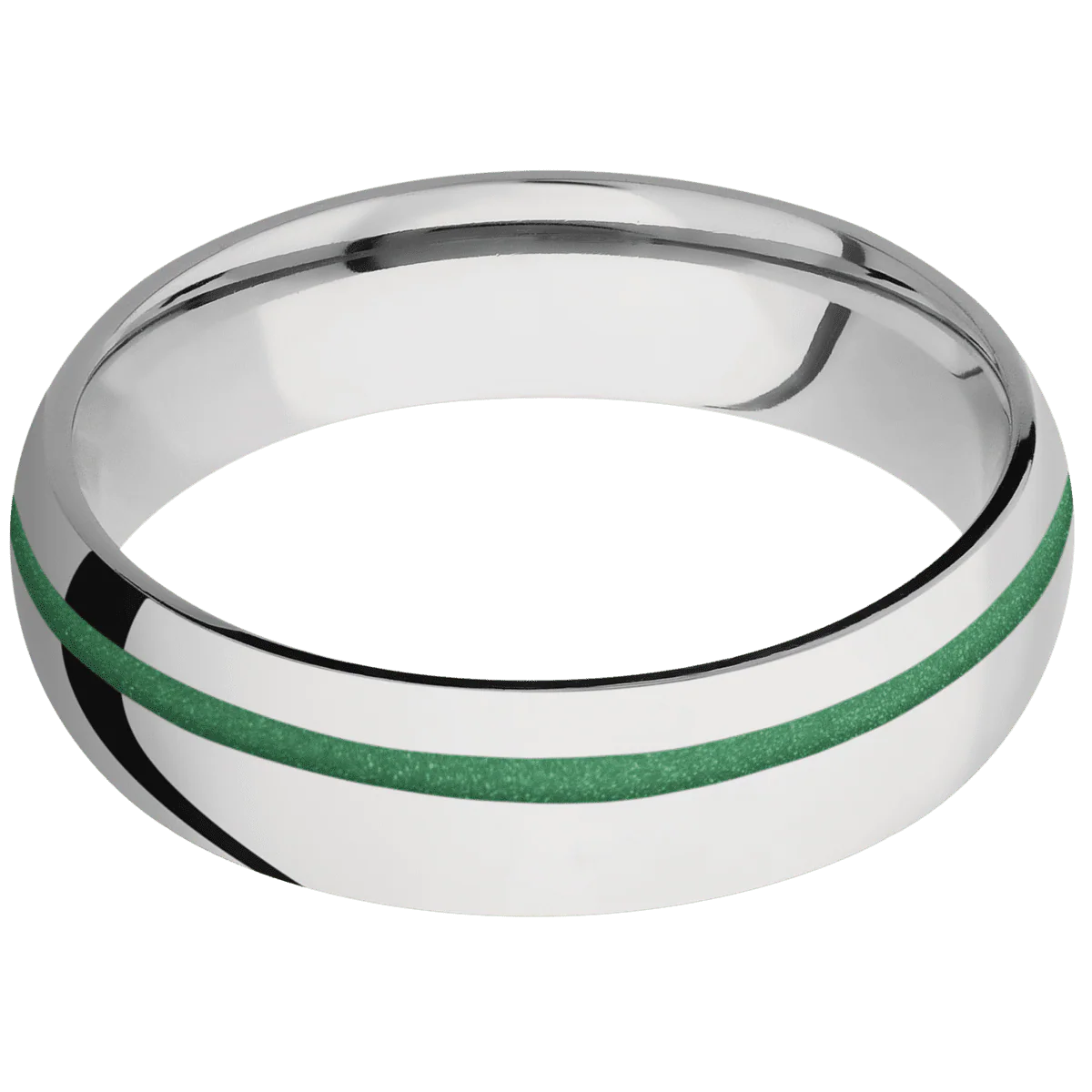 14K White Gold + Polish , Polish Finish - Image 3