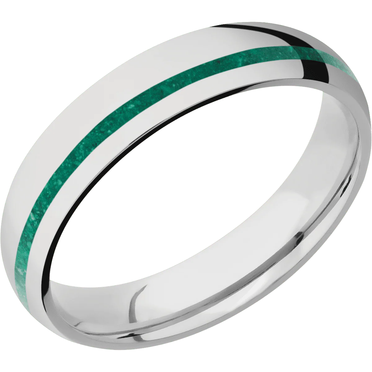 14K White Gold + Polish , Polish Finish - Image 2