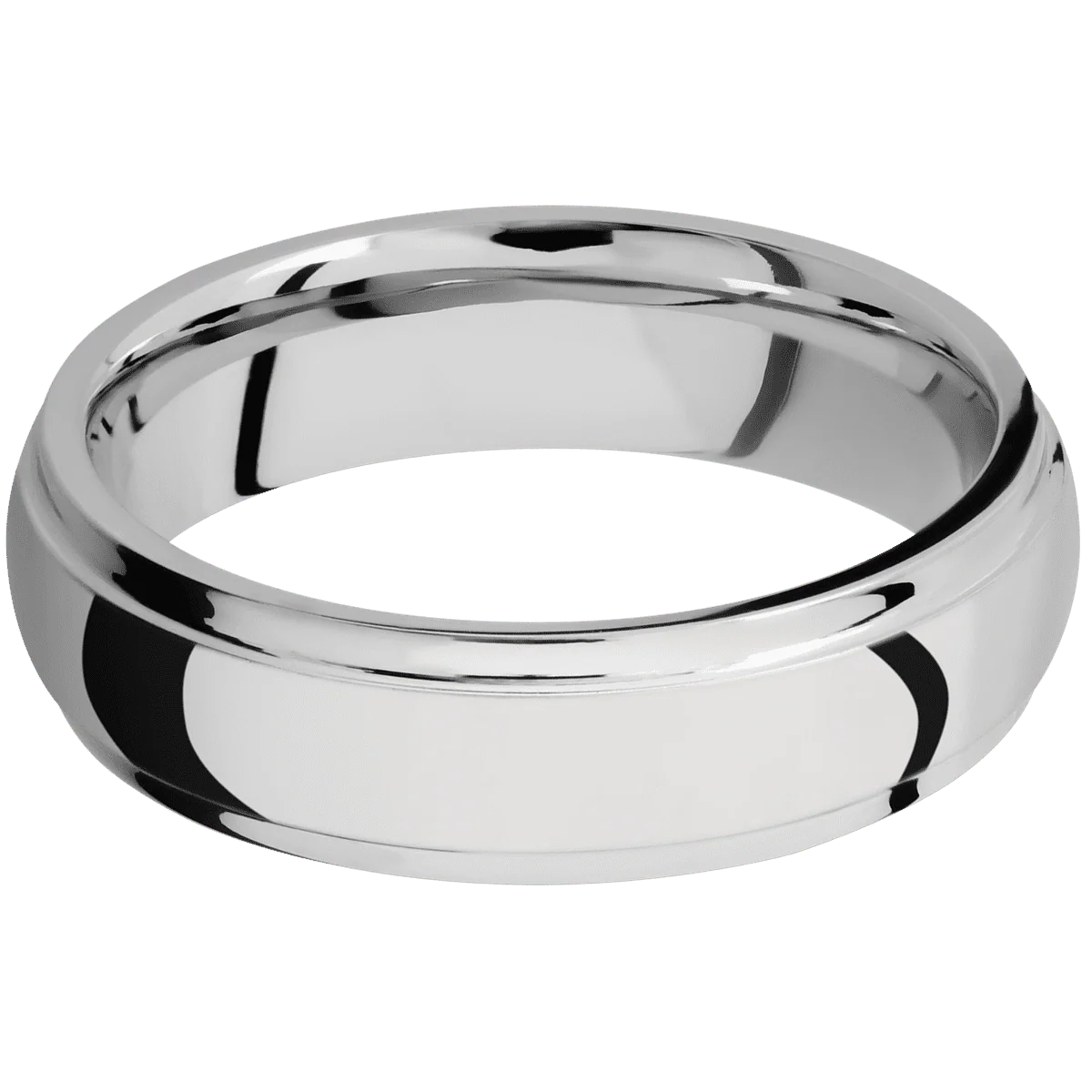 14K White Gold + Polish , Polish Finish - Image 3