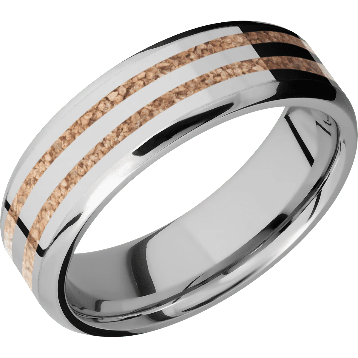 14K White Gold + Polish , Polish Finish - Image 2
