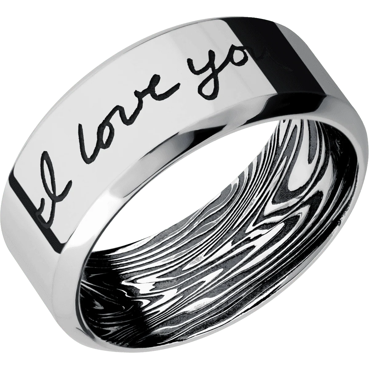 14K White Gold + Polish , Polish Finish + Kinetic - Image 2