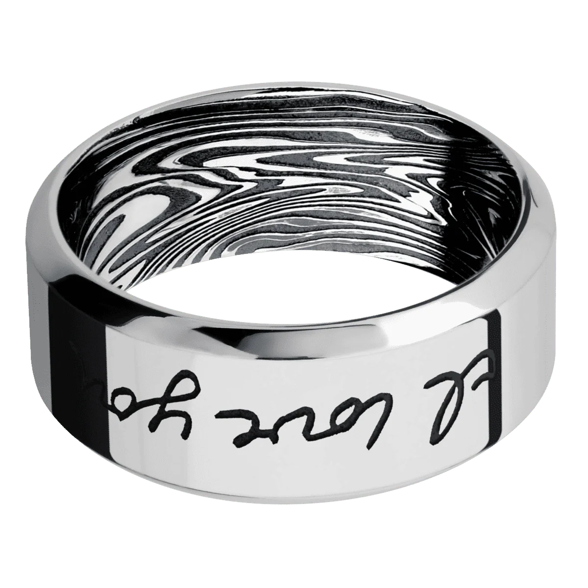 14K White Gold + Polish , Polish Finish + Kinetic - Image 3