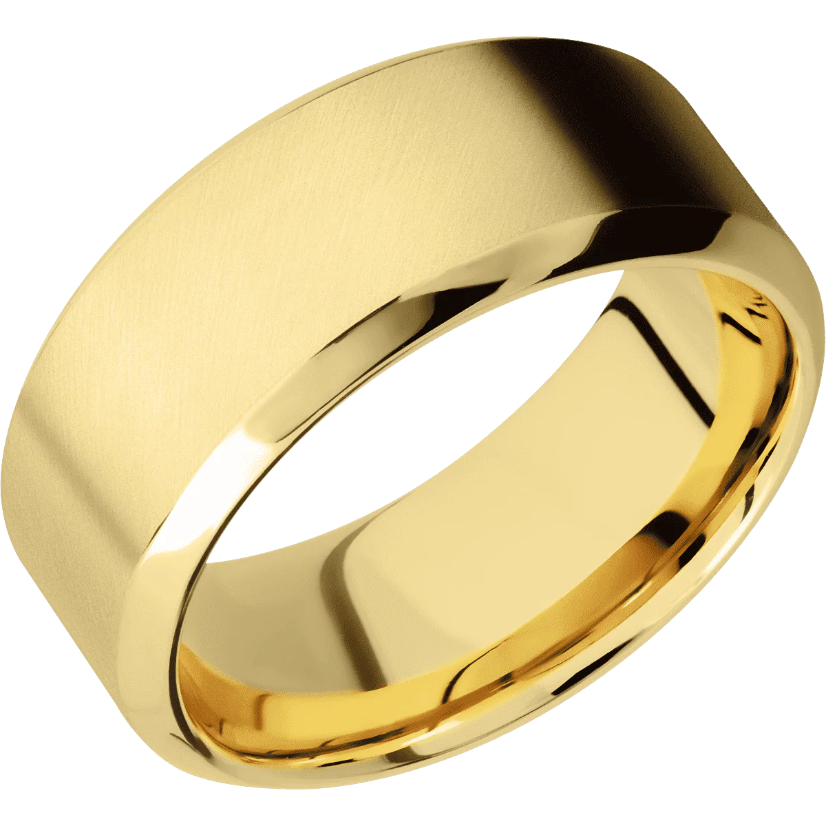 14K Yellow Gold + Anglesatin , Polish Finish - Image 2