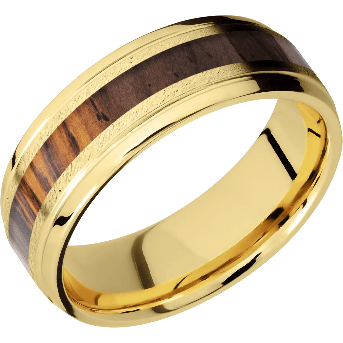 14K Yellow Gold + Anglestone , Polish Finish - Image 2