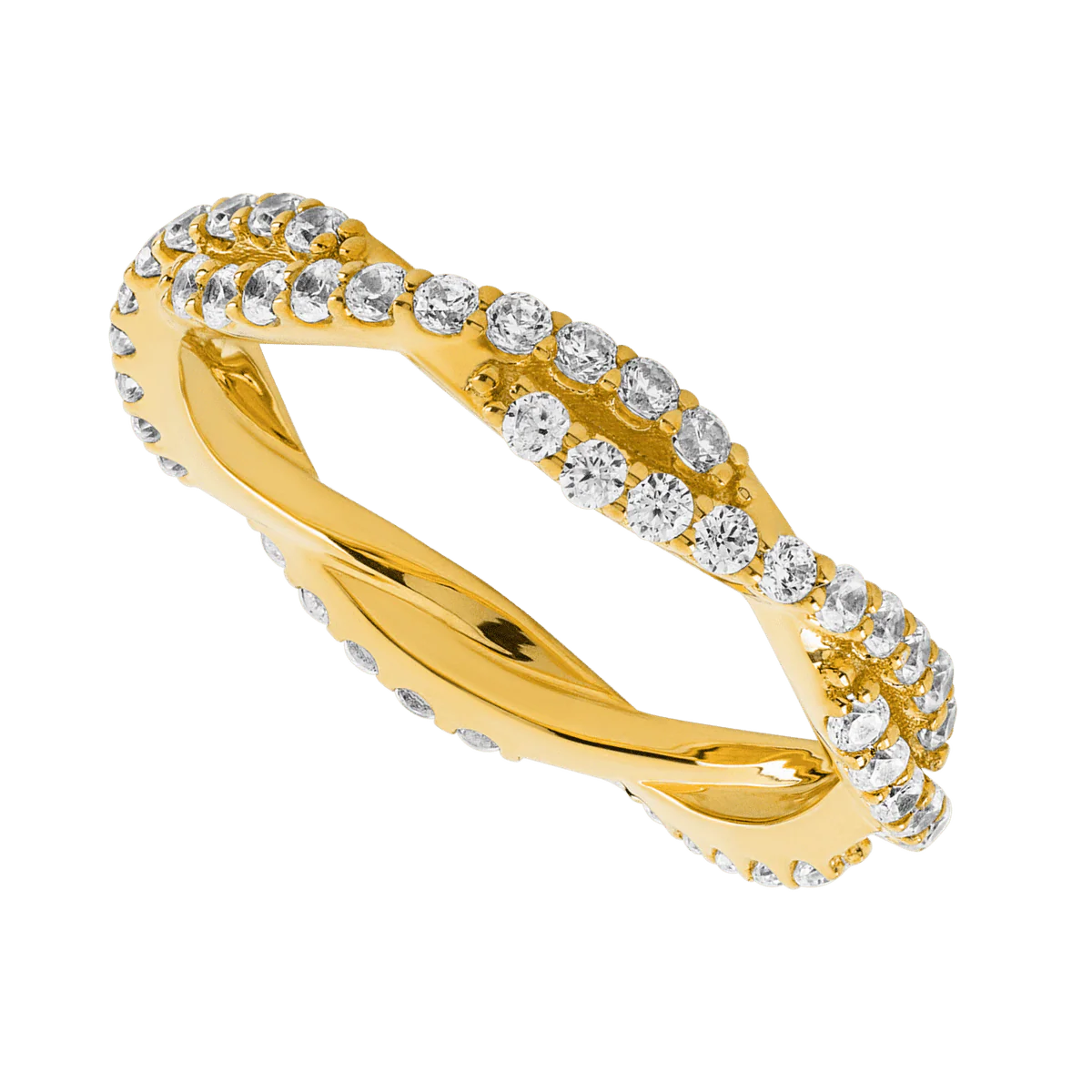 14K Yellow Gold band with 60 Round Lab Grown Diamond (ST) having TCW-.9 - Image 3