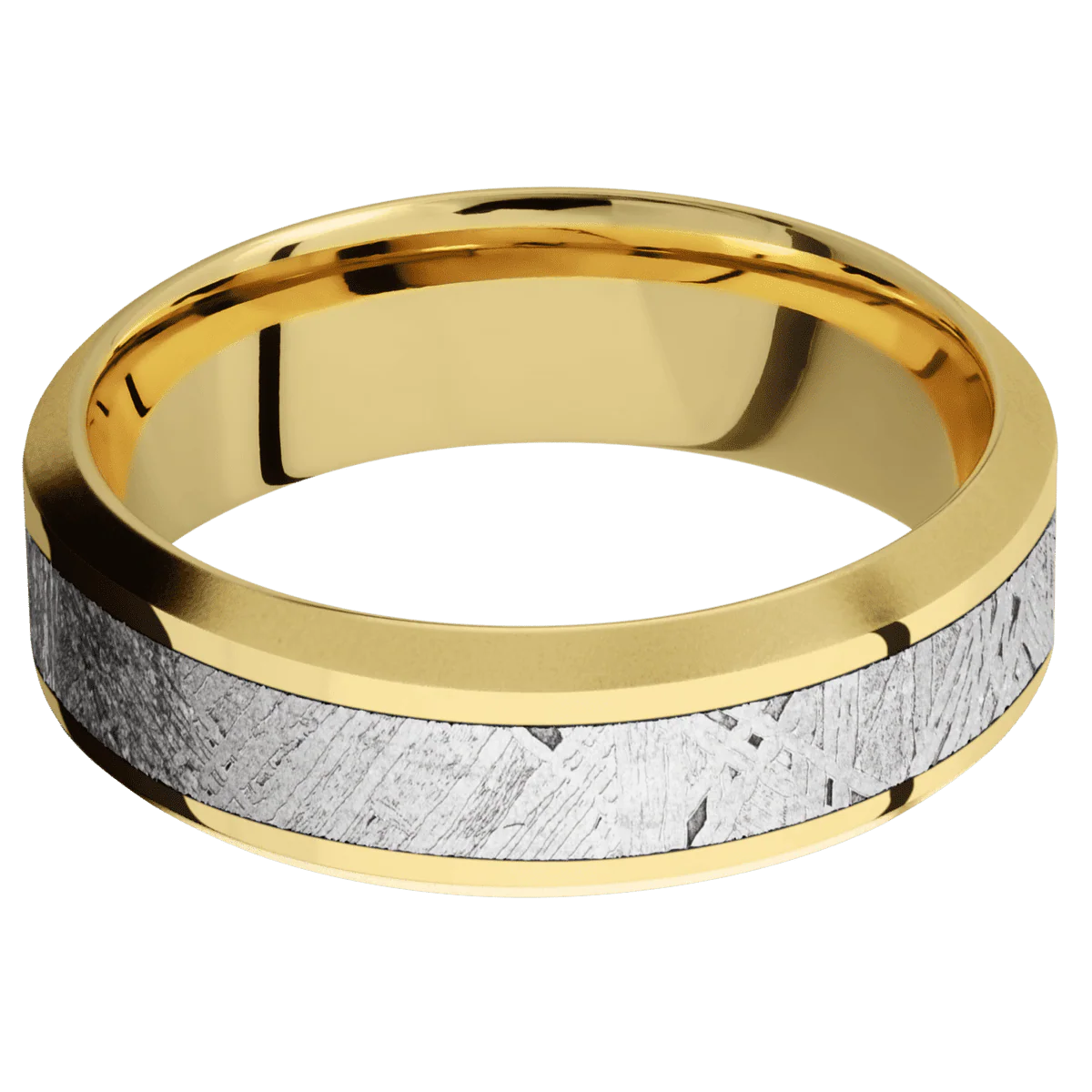14K Yellow Gold + Polish , Bead Finish - Image 3