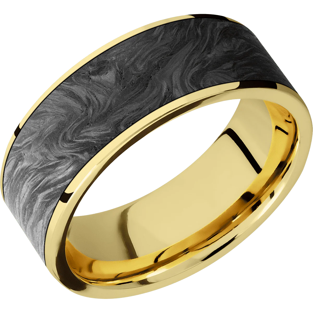 14K Yellow Gold + Polish Finish - Image 2
