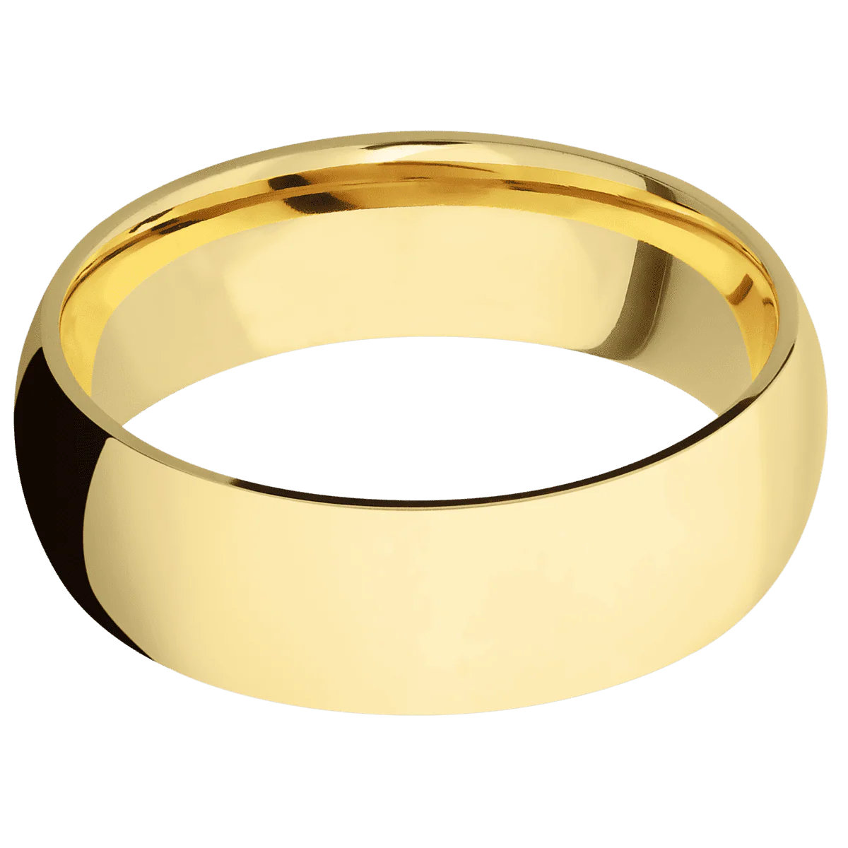 14K Yellow Gold + Polish Finish - Image 3
