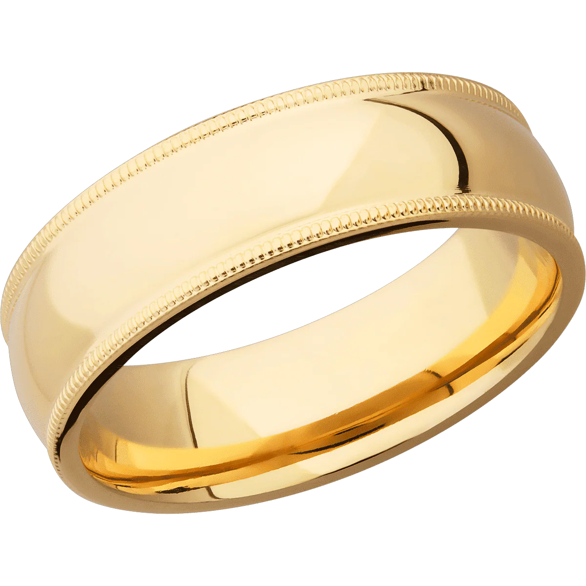 14K Yellow Gold + Polish Finish - Image 2