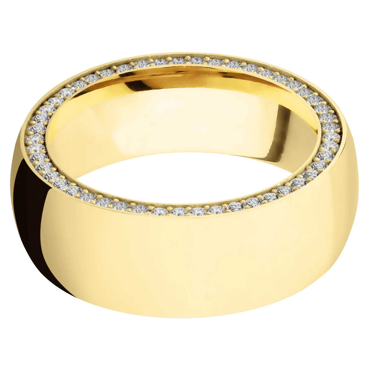 14K Yellow Gold + Polish Finish - Image 3