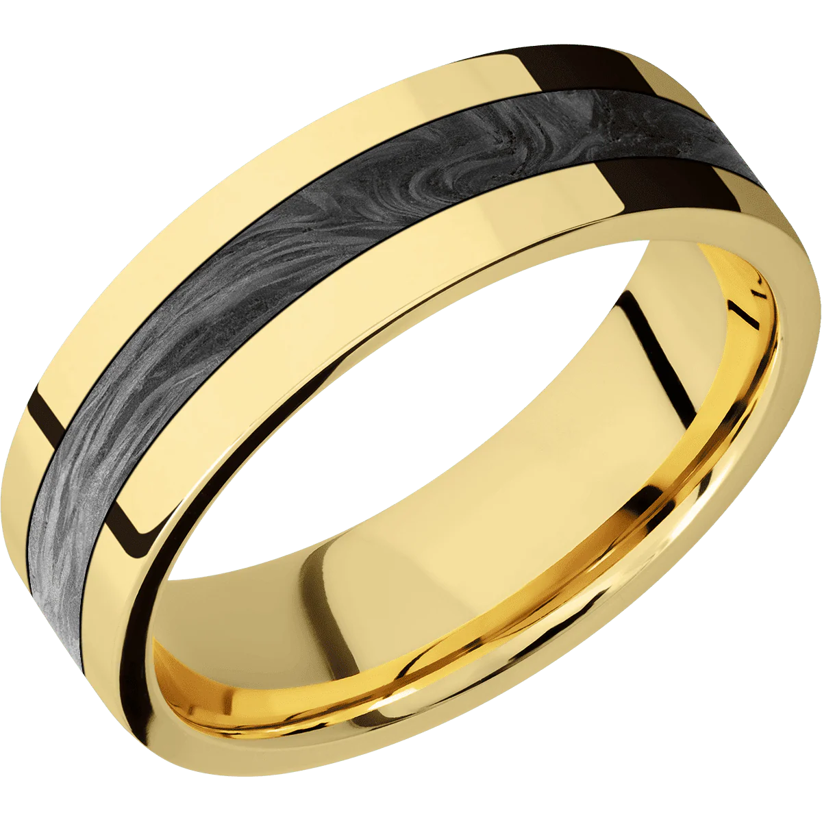 14K Yellow Gold + Polish Finish - Image 2