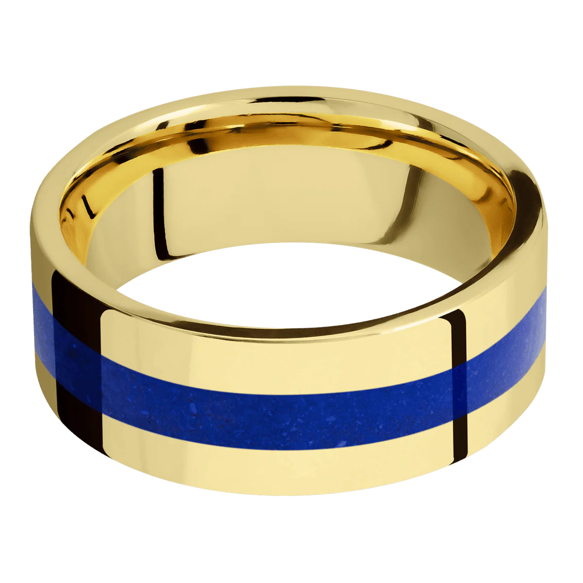 14K Yellow Gold + Polish Finish - Image 3