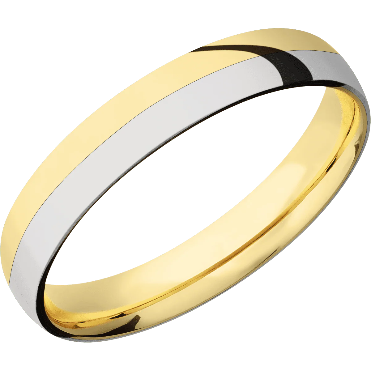 14K Yellow Gold + Polish Finish - Image 2