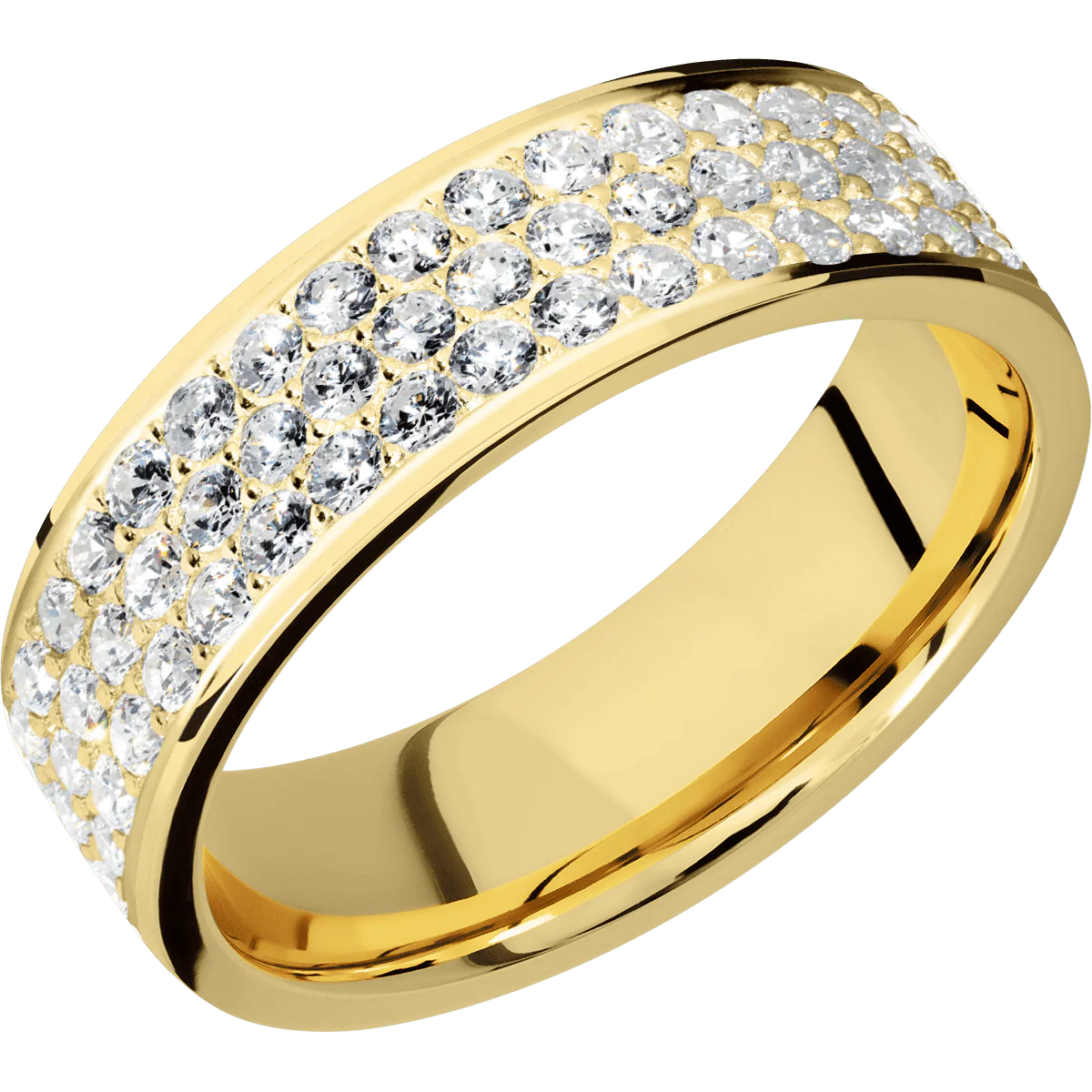 14K Yellow Gold + Polish Finish - Image 2