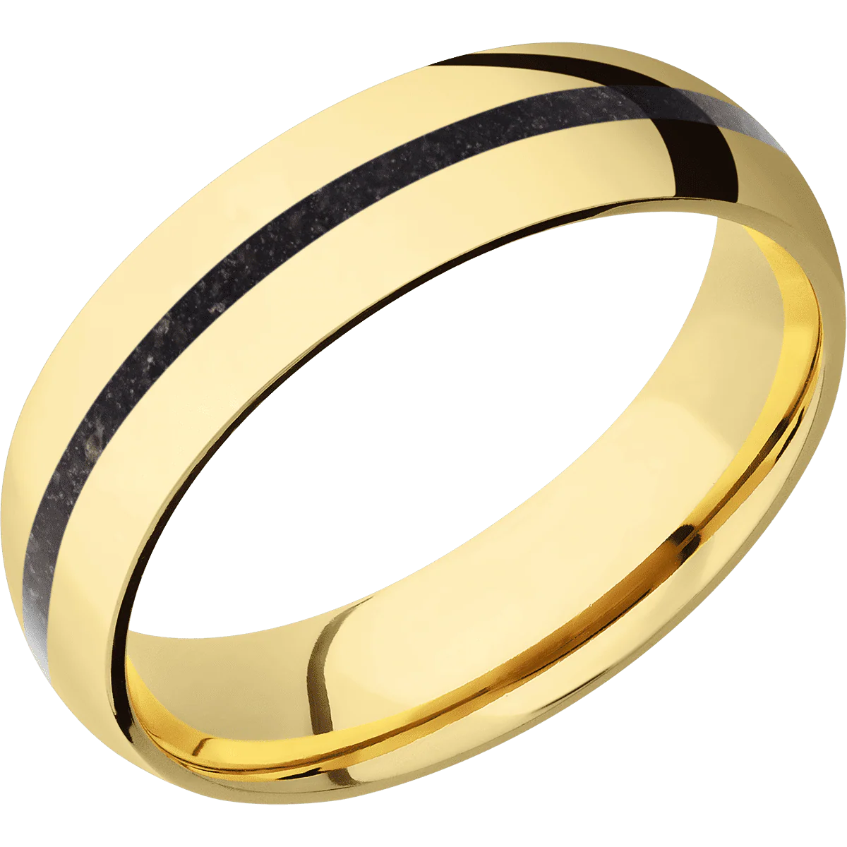 14K Yellow Gold + Polish Finish - Image 2
