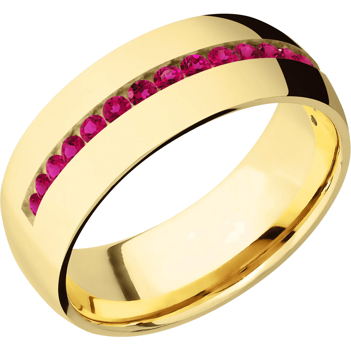 14K Yellow Gold + Polish Finish - Image 2
