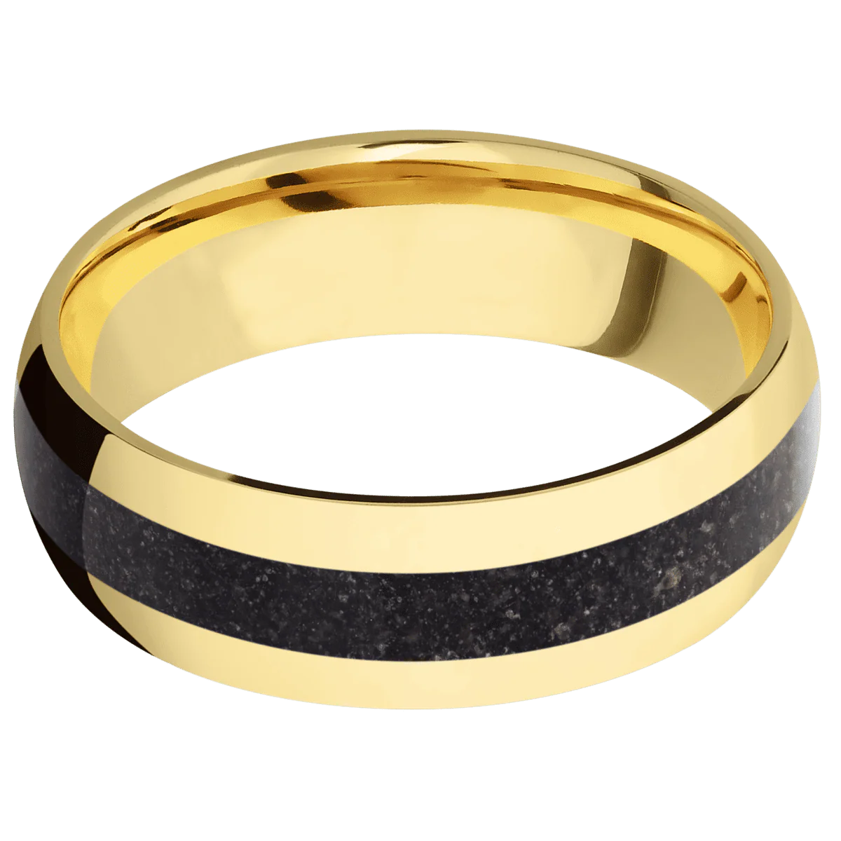 14K Yellow Gold + Polish Finish - Image 3