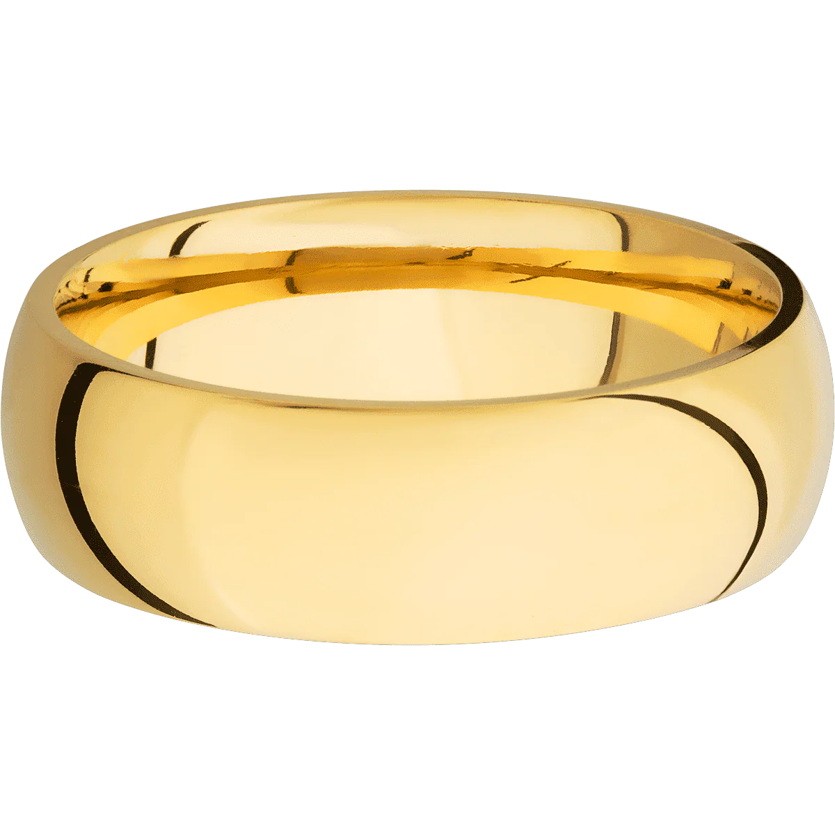 14K Yellow Gold + Polish Finish - Image 3