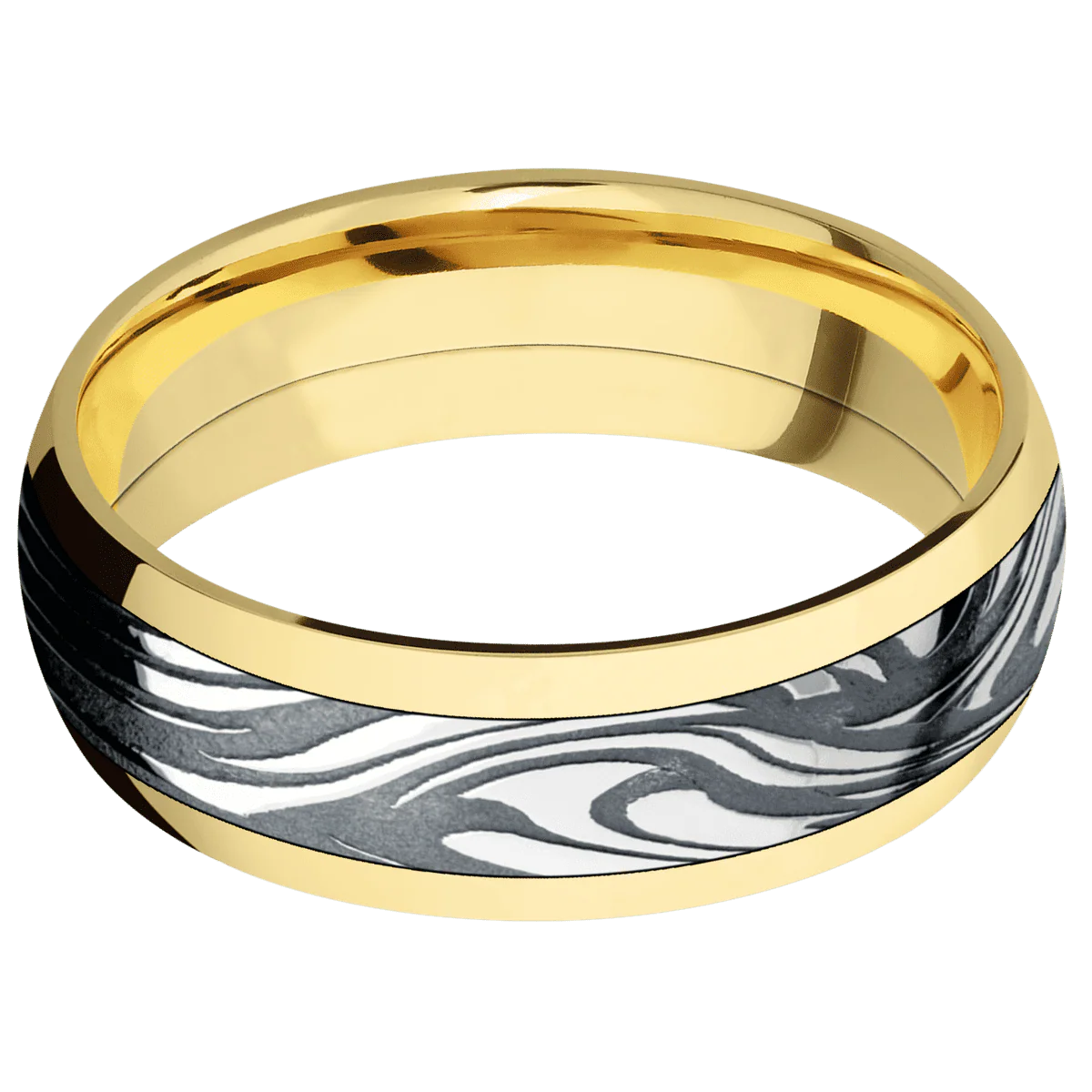 14K Yellow Gold + Polish Finish - Image 3
