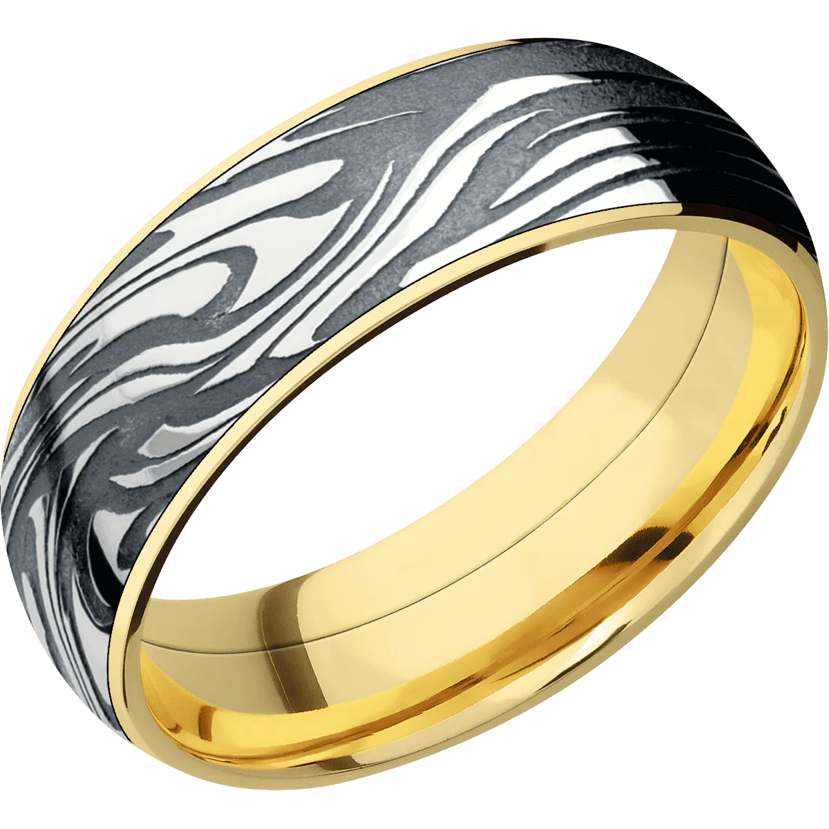 14K Yellow Gold + Polish Finish - Image 2