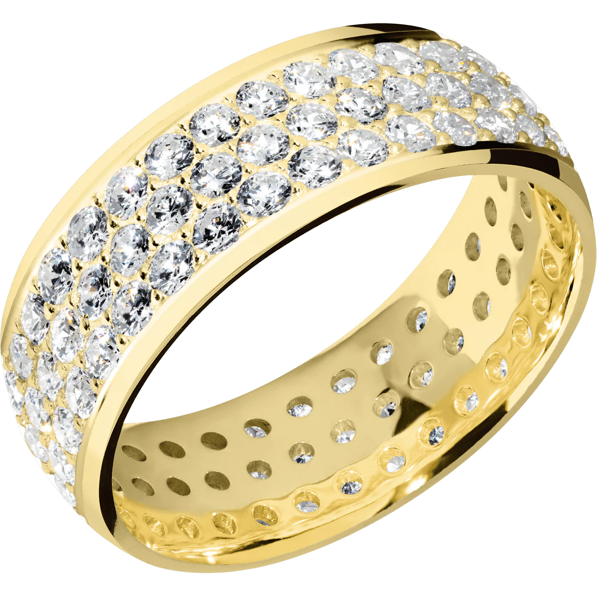 14K Yellow Gold + Polish Finish - Image 2