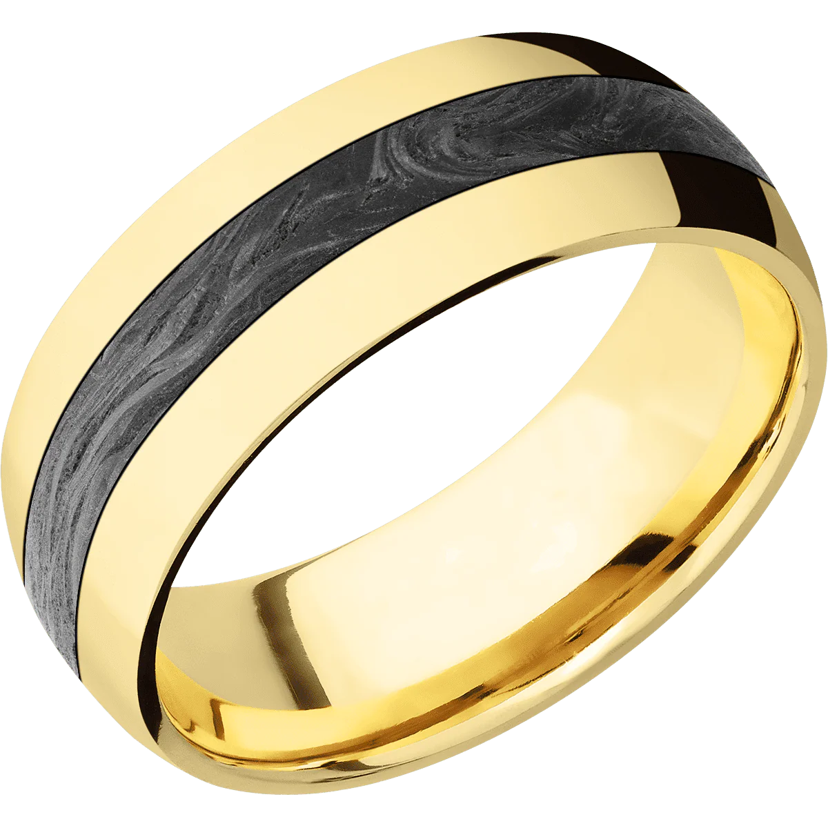 14K Yellow Gold + Polish Finish - Image 2