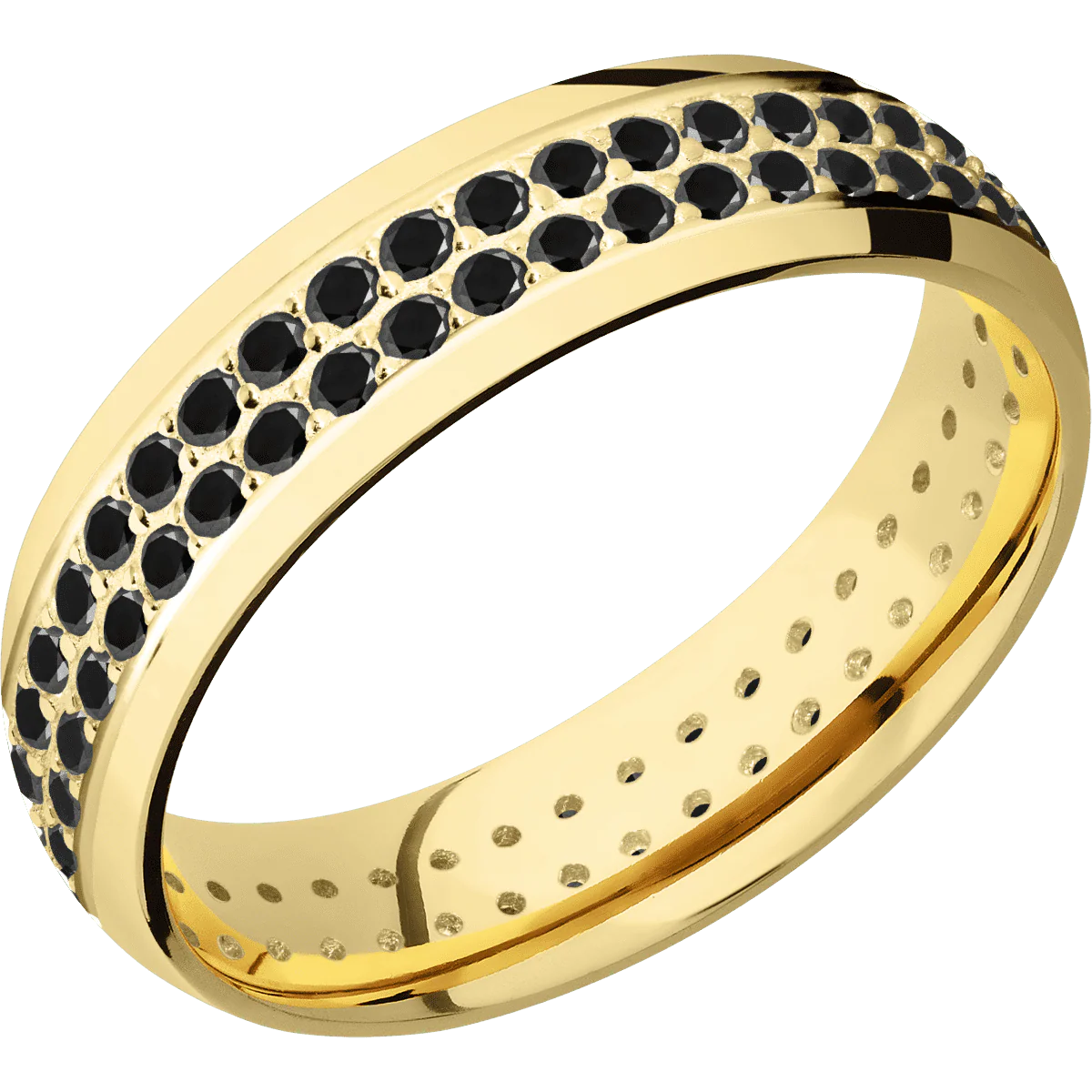 14K Yellow Gold + Polish Finish - Image 2