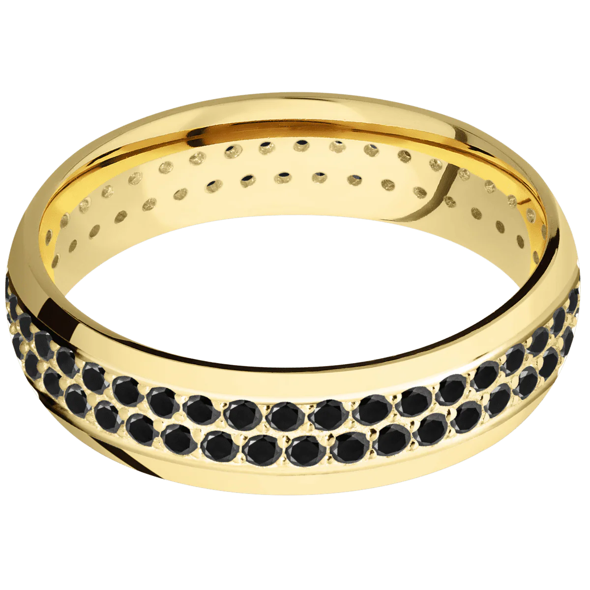 14K Yellow Gold + Polish Finish - Image 3