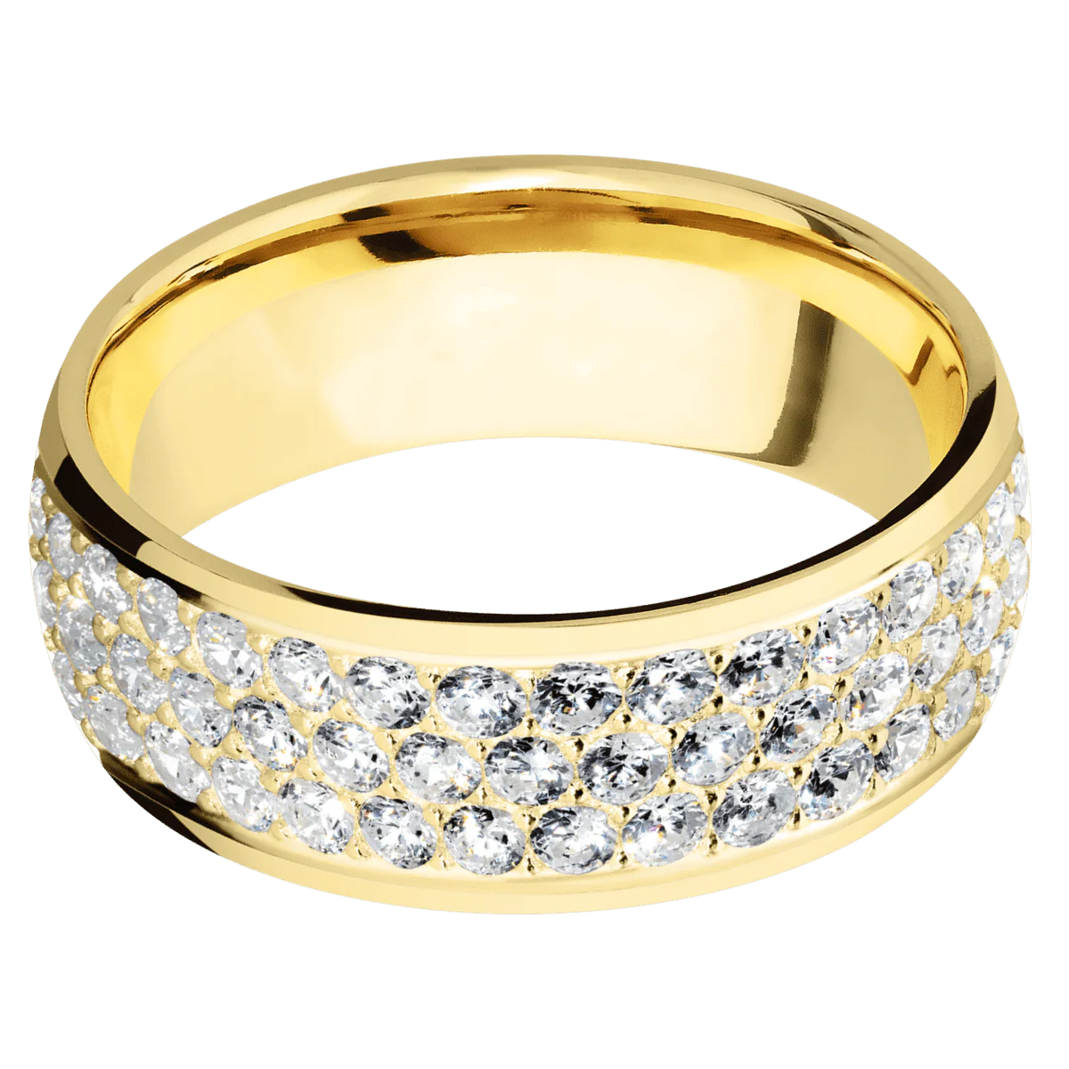14K Yellow Gold + Polish Finish - Image 3