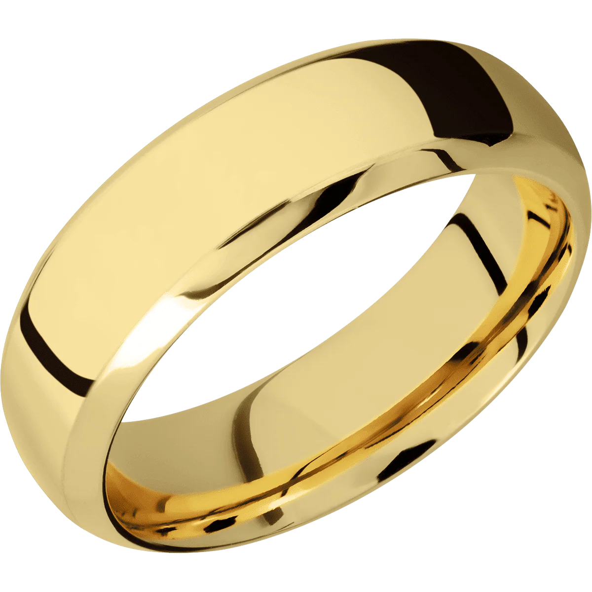 14K Yellow Gold + Polish , Polish Finish - Image 2