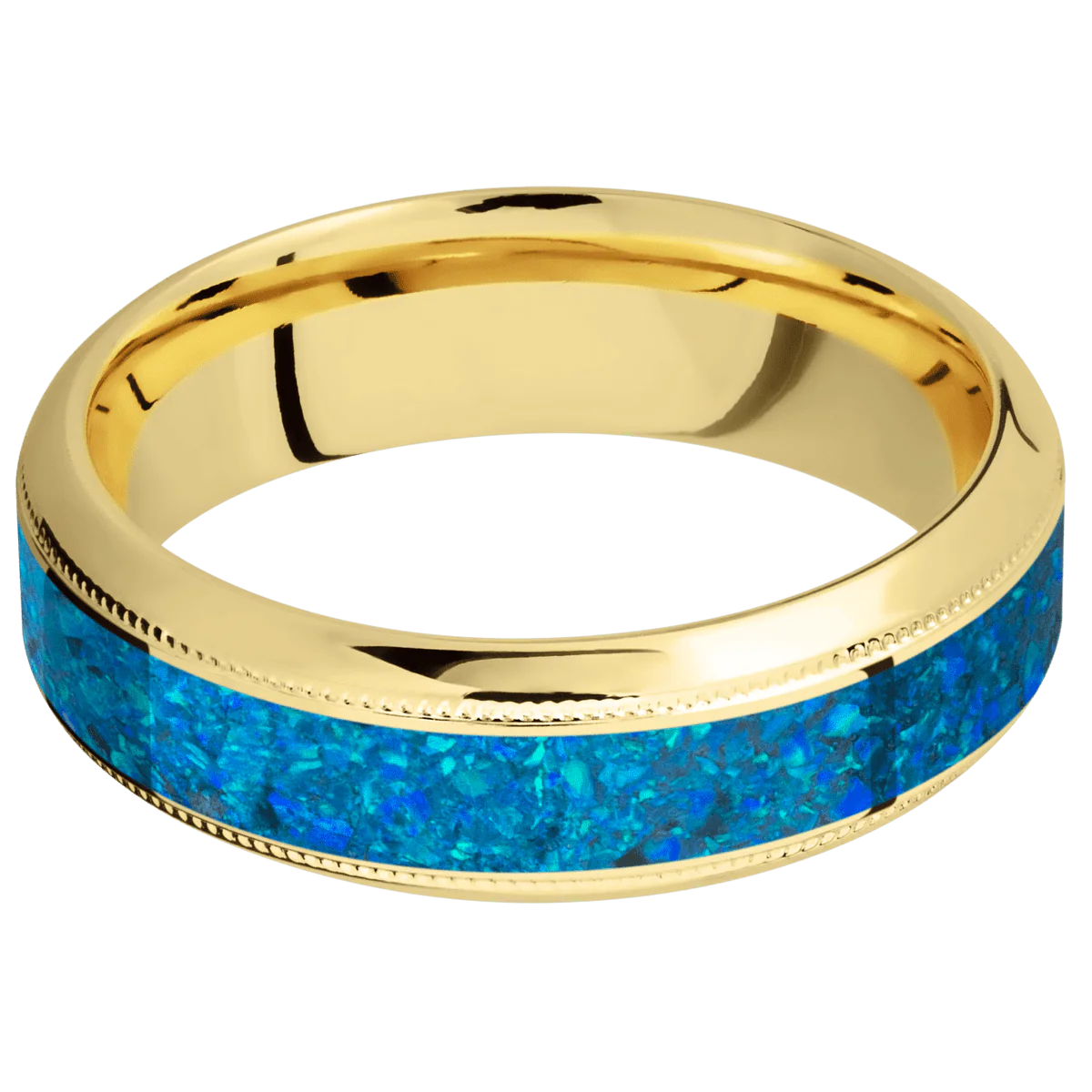 14K Yellow Gold + Polish , Polish Finish - Image 3