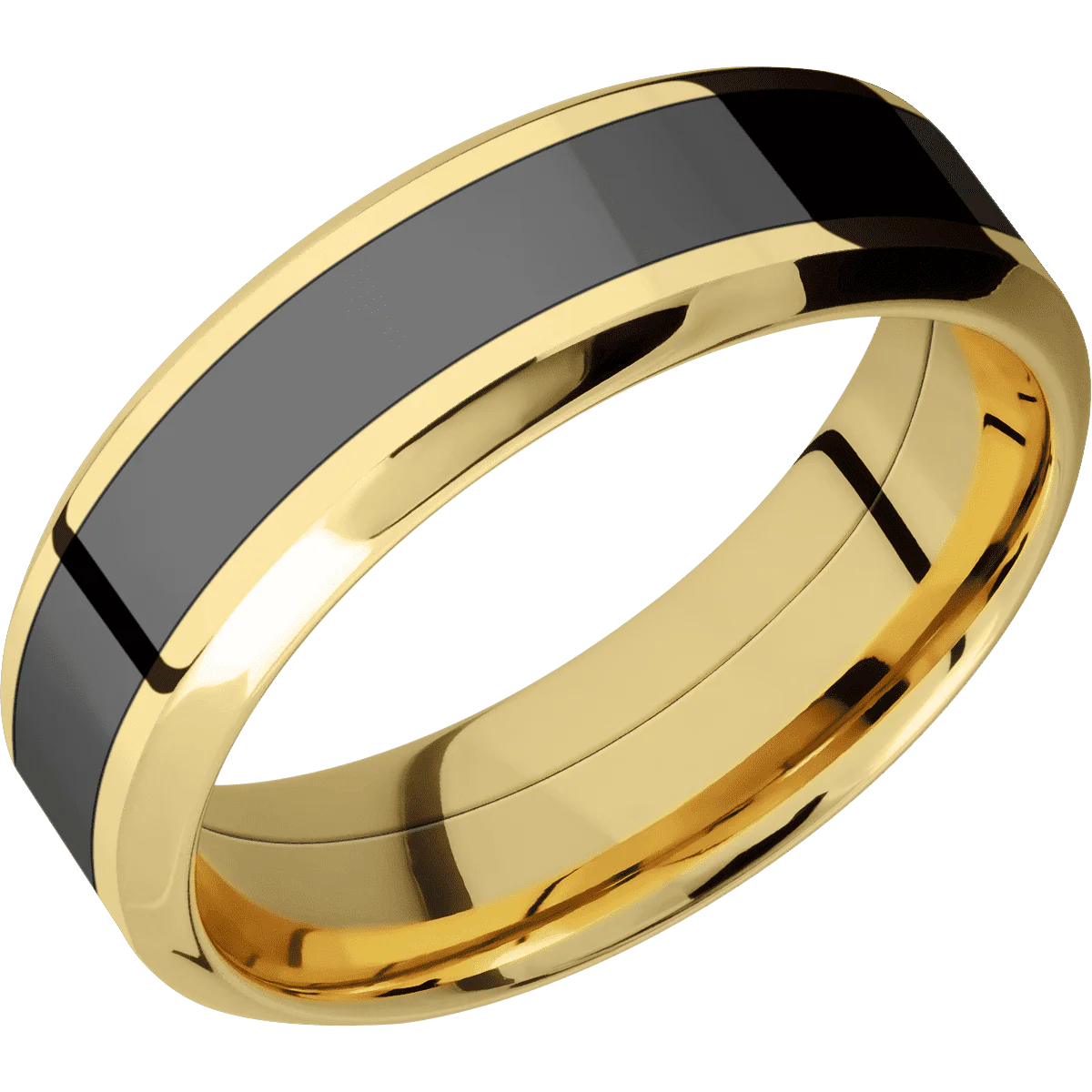 14K Yellow Gold + Polish , Polish Finish - Image 2