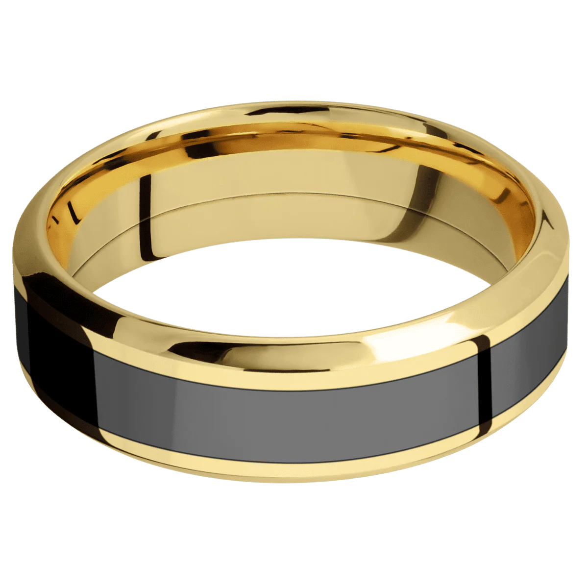 14K Yellow Gold + Polish , Polish Finish - Image 3