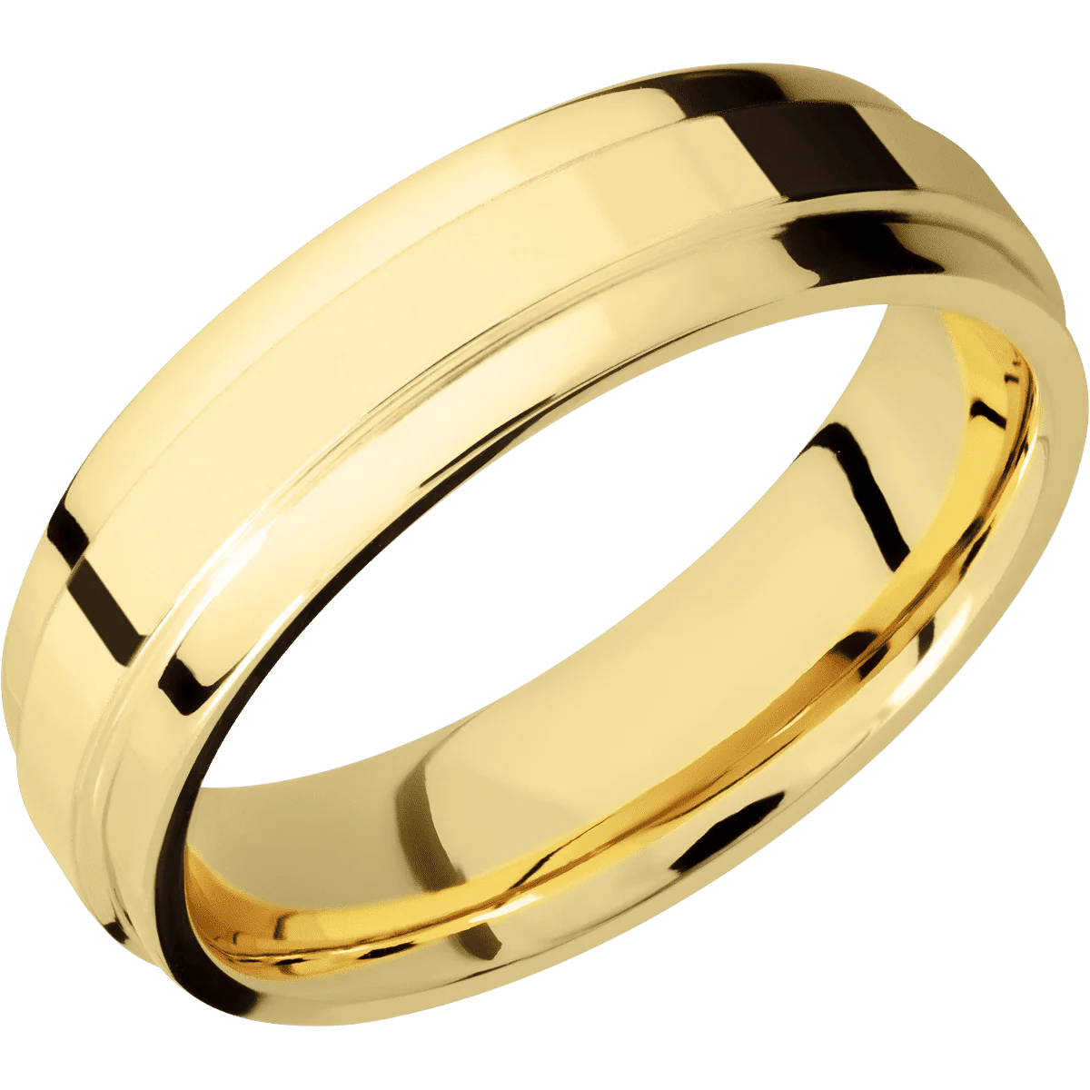 14K Yellow Gold + Polish , Polish Finish - Image 2