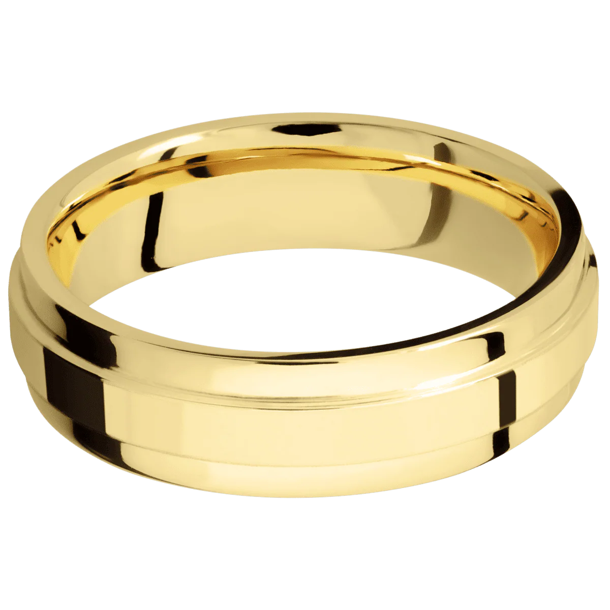 14K Yellow Gold + Polish , Polish Finish - Image 3
