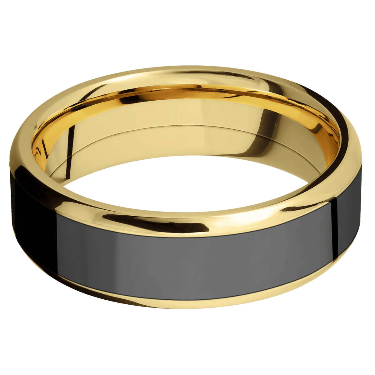 14K Yellow Gold + Polish , Polish Finish - Image 3