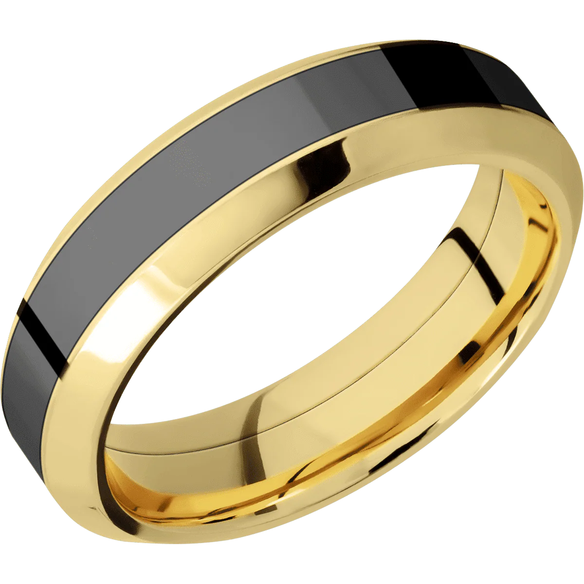14K Yellow Gold + Polish , Polish Finish - Image 2