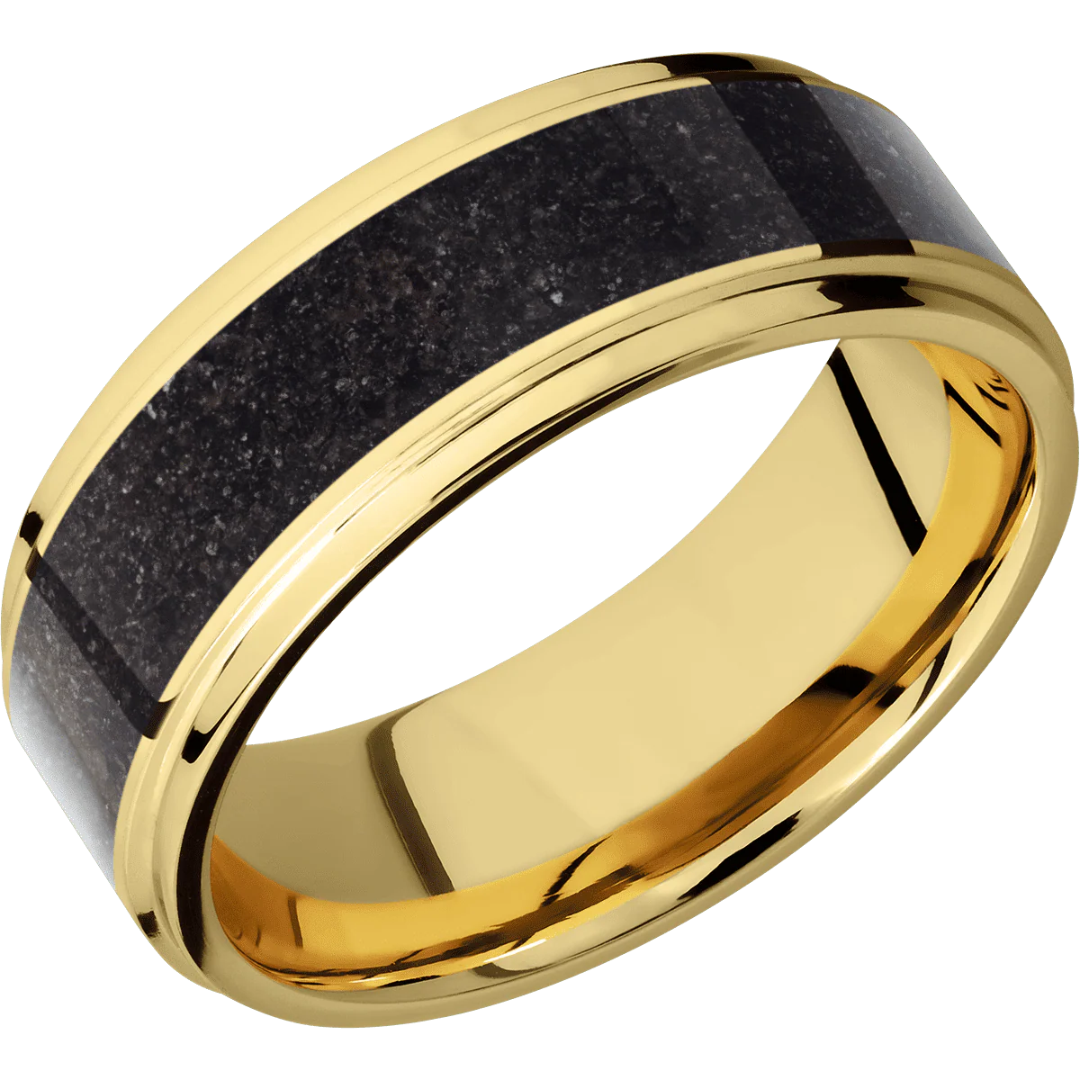 14K Yellow Gold + Polish , Polish Finish - Image 2