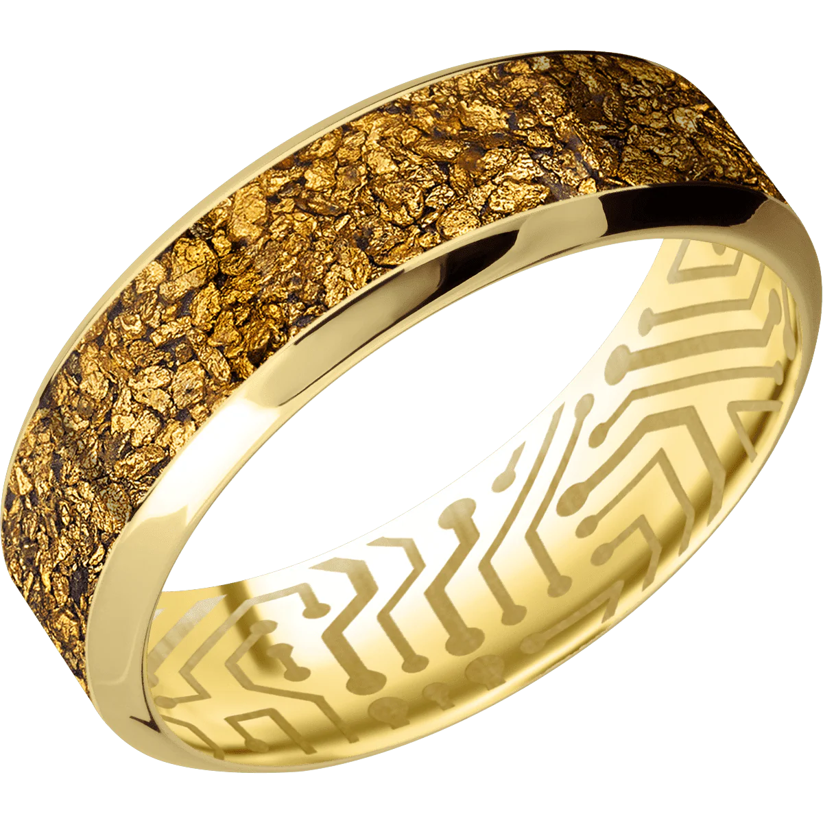 14K Yellow Gold + Polish , Polish Finish - Image 2