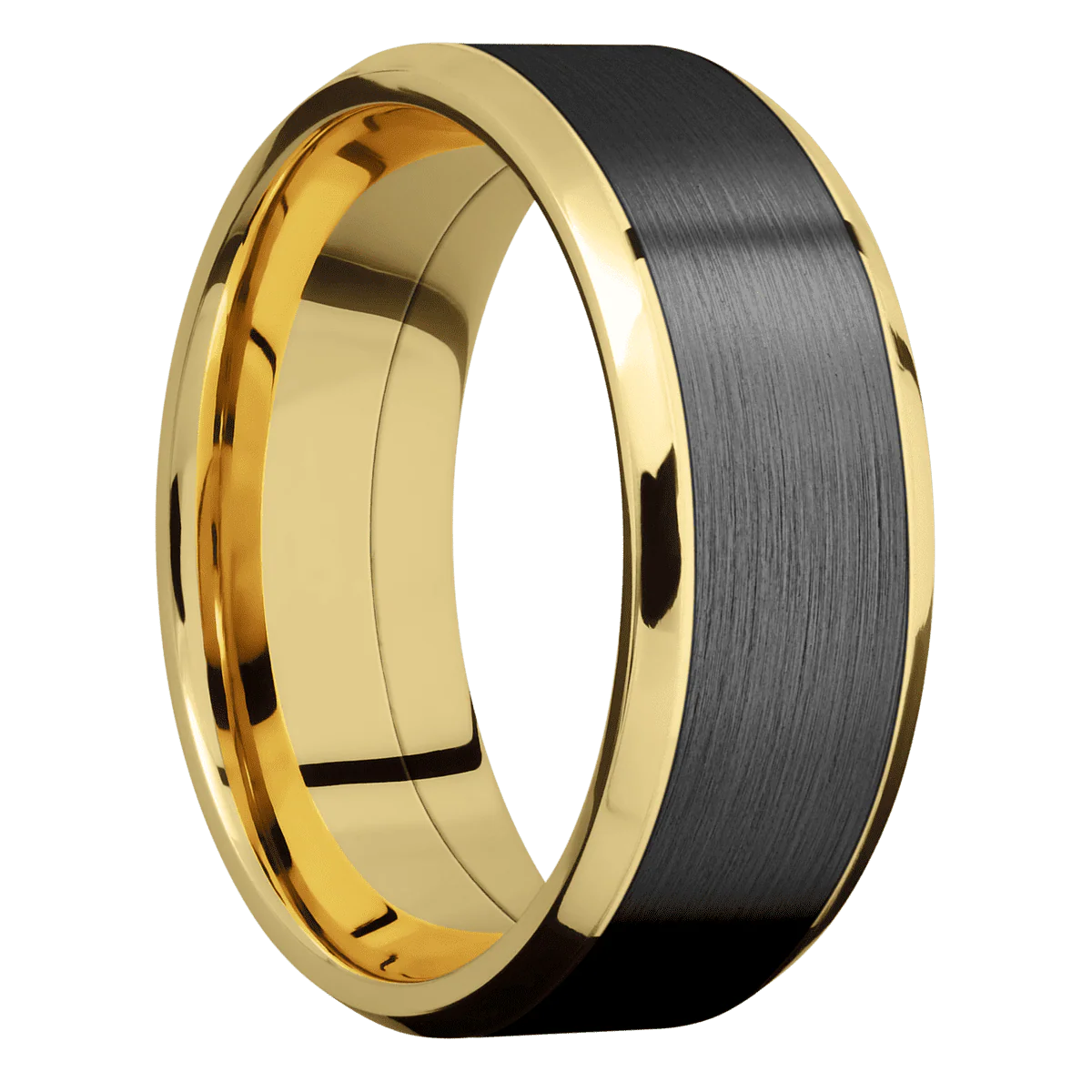 14K Yellow Gold + Polish , Polish Finish