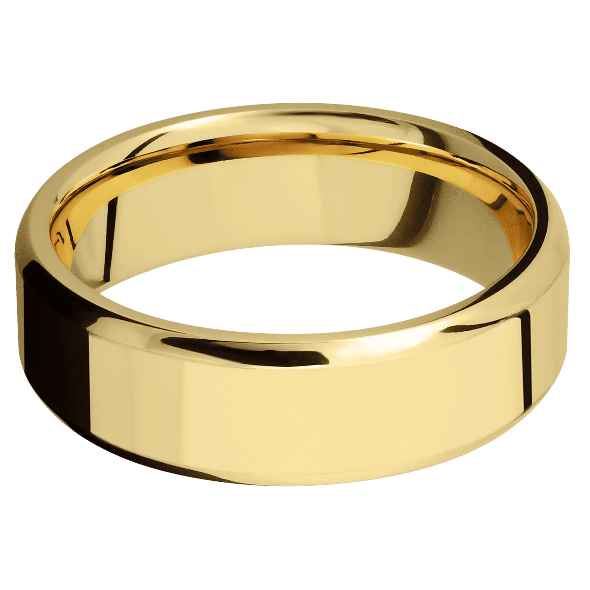 14K Yellow Gold + Polish , Polish Finish - Image 3
