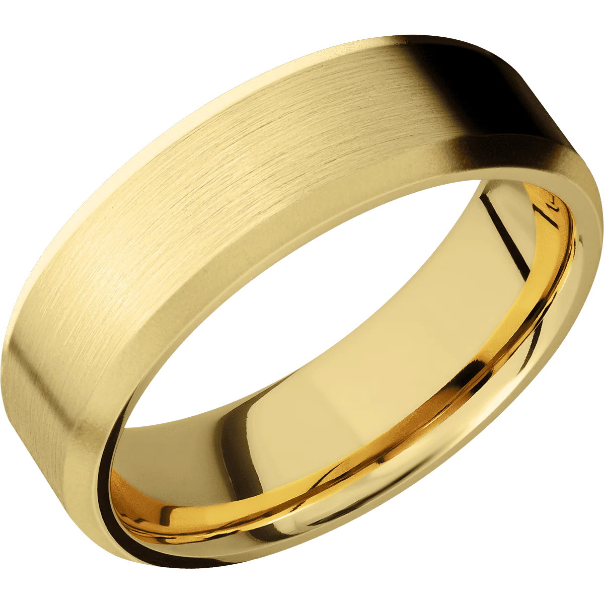 14K Yellow Gold + Satin , Bead Finish - Image 2