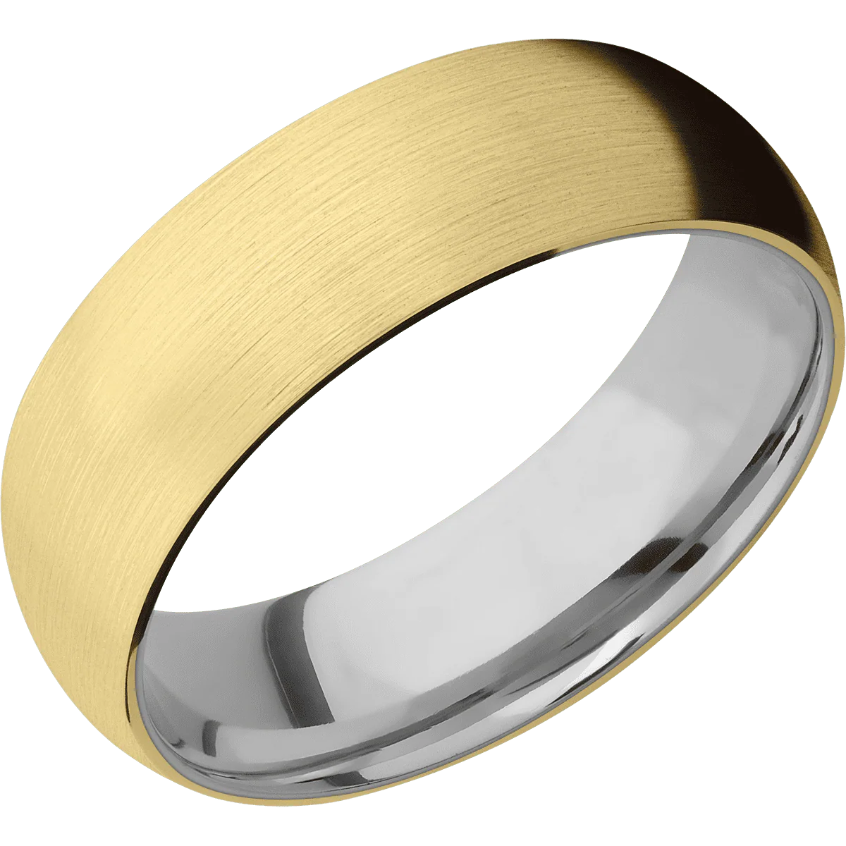 14K Yellow Gold + Satin Finish + Titanium - Image 2