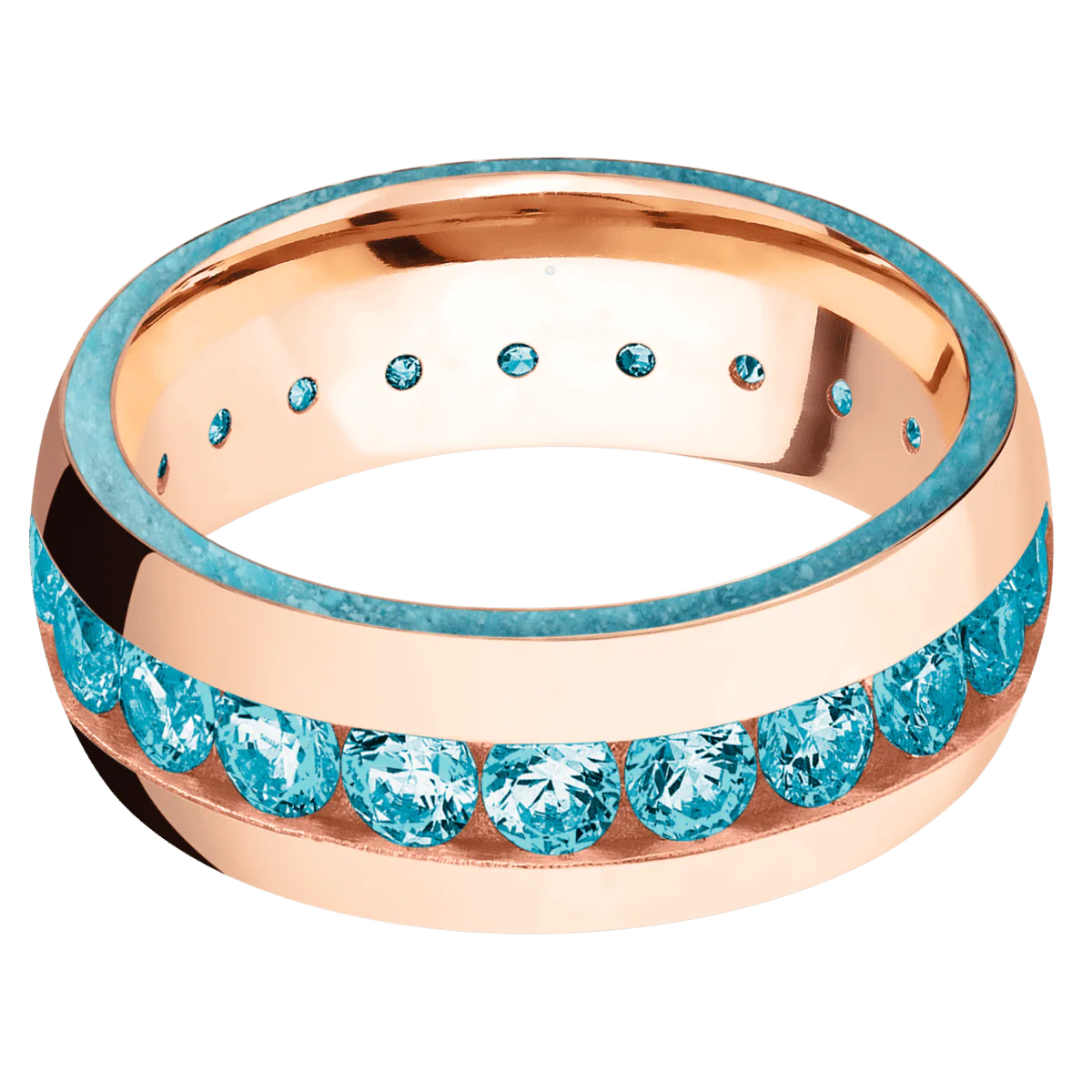 18K Rose Gold + Polish Finish - Image 3