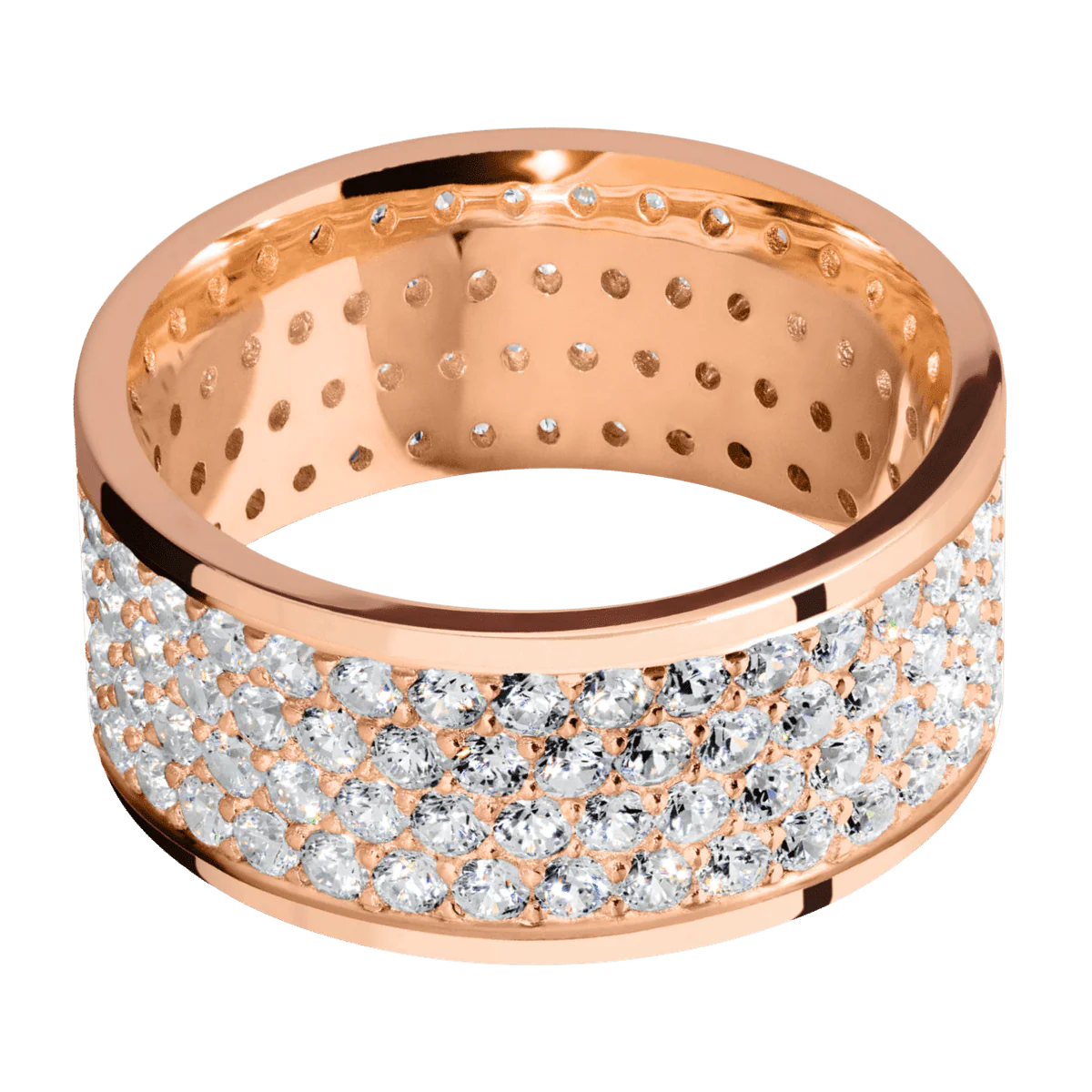 18K Rose Gold + Polish Finish - Image 3