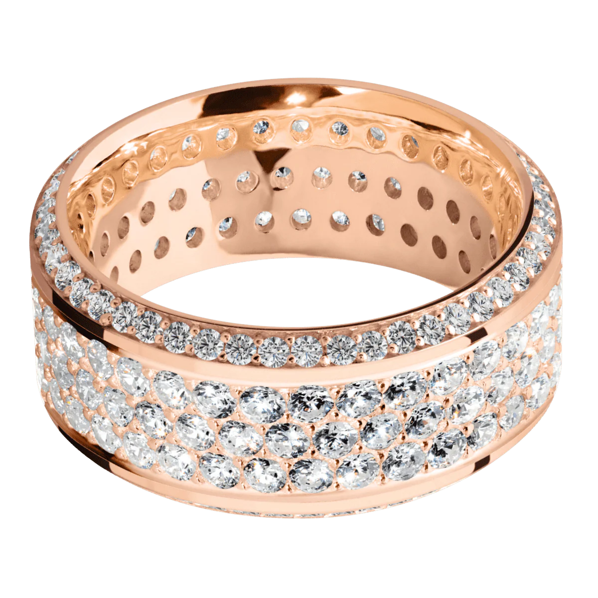 18K Rose Gold + Polish , Polish Finish - Image 3