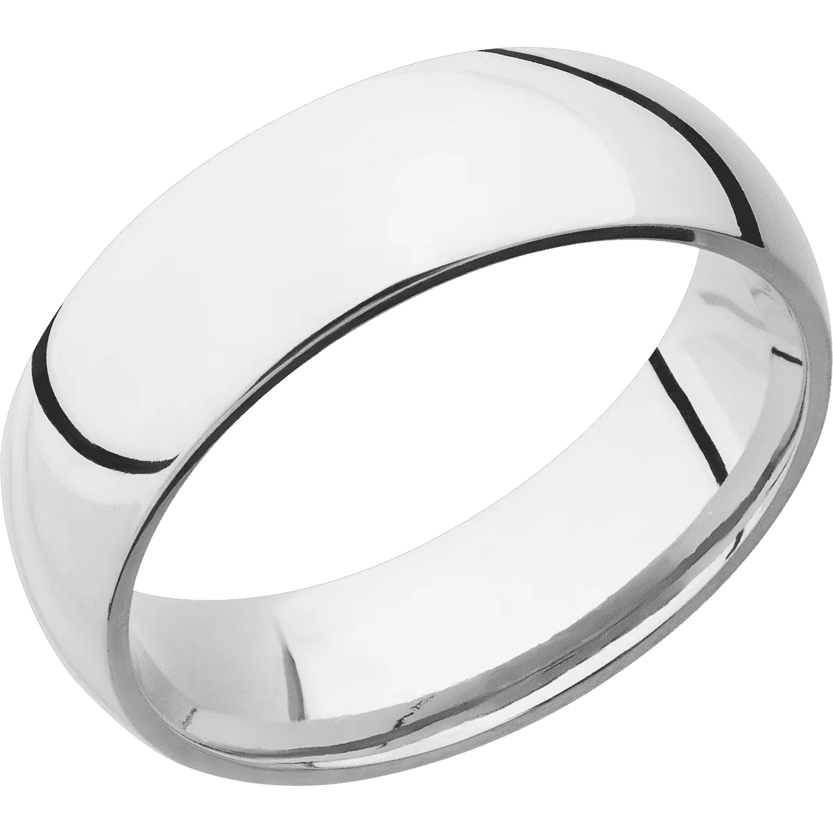 18K White Gold + Polish Finish - Image 2