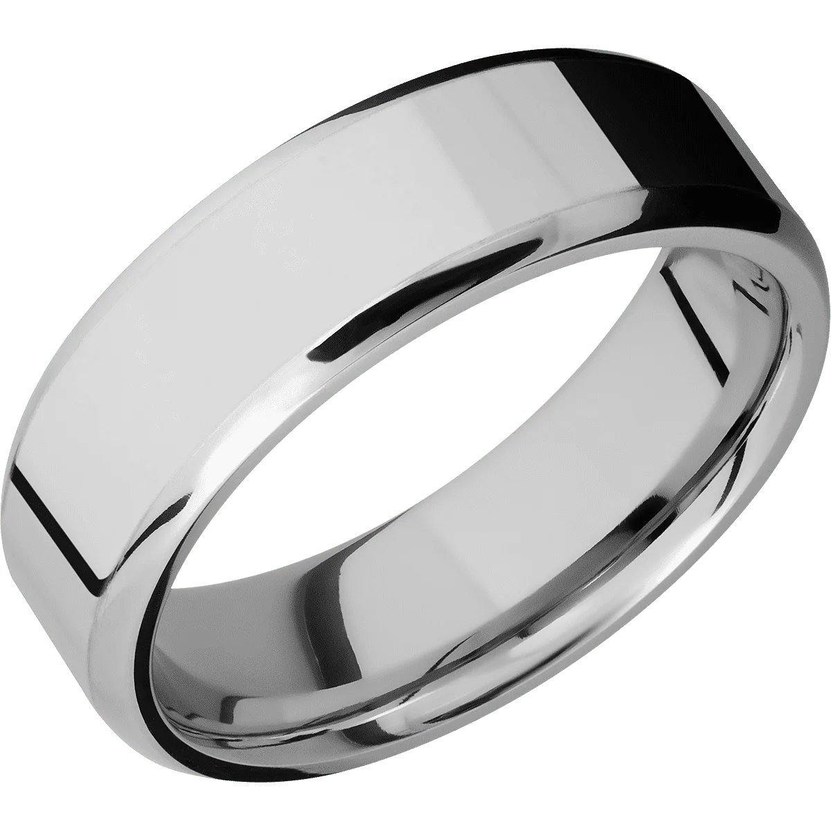 18K White Gold + Polish , Polish Finish - Image 2