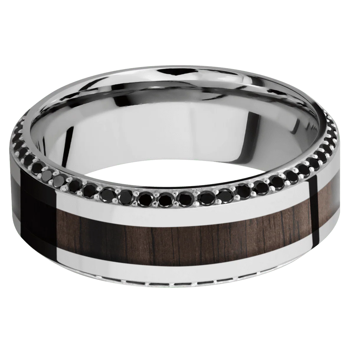 18K White Gold + Polish , Polish Finish - Image 3